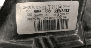 RENAULT LAGUNA III lampa przednia lewa SOCZEWKA CIEMNA 260600041R Europa 5