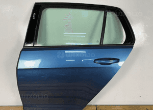 Drzwi tyl tylne lewe vw golf vii 5G 5G0 5G6 5D hb 2012- LA5J kompletne cale 1