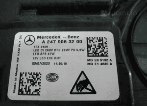 Mercedes glb X247 W247 bdb lampa przednia prawa 7
