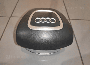 AUDI A6 C6 Q7 4L PODUSZKA POWIETRZNA AIRBAG KIEROWCY KIEROWNICY ORYG ŁADNA 11