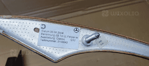 Listwa dekor drzwi komplet drewno Mercedes E-Klasa W211 Komplet 10