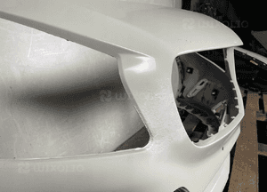 Zderzak przód przedni mercedes a W176 lift fl cały 4