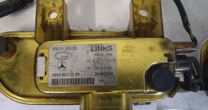 Lampa lewa prawa halogen przeciwmgielna mb mercedes actros axor MP2 A9408200156 A9408200056 no V224/212 4