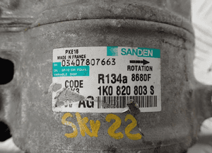 SPRĘŻARKA KLIMATYZACJI AUDI SEAT SKODA 1K0820803S 3