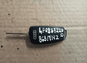 kluczyk audi a 6 c 6 4f0837220 868mhz