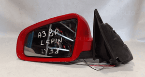 Lusterko elektryczne lewe audi A3 8P 5PIN LY3J czerwony 2