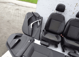 Fotele siedzenia półskóra opel astra 4 j hb 3