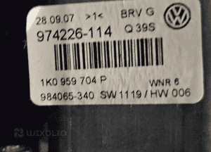 VW Passat B6 silniczek sterownik szyby tył tylny prawe lewe 1K0959703P 1K0959704P 2