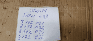 Dekor listwa ozdobna drzwi listwy komplet BMW 5 E39 9