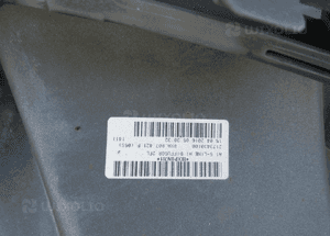 Dokładka tylna dyfuzor tylny spojler zderzaka audi A1 lift s-line 2014-2018 7