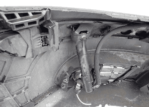 Zderzak przód vw golf v plus  spryski 7