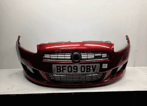 Zderzak przód przedni do fiat bravo ii 2 hb 106/B bordo bordowy halogeny 1