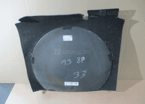 Podłoga wykładzina mata bagażnika audi A3 8P sportback 3D 8P0863463F 1