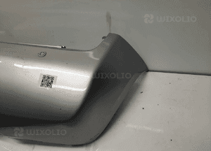 Zderzak tył tylny nissan micra K12 KL0K srebrny pdc czujniki 4