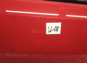 Drzwi przód przednie prawe opel astra h 3 iii gtc czerwony Y547 3D 3 drzwi hb 4