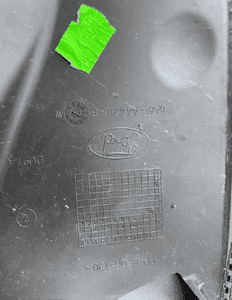Spojler klapy tył tylny ford fiesta MK7 vii 2008- 5