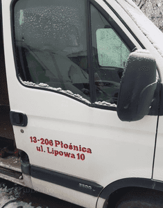 drzwi prawe przód movano