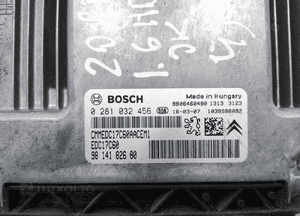 Komputer sterownik silnika peugeot 208 i 1.6 e-hdi 9814182680 0281032456 4