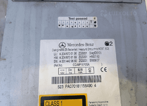 Radio Mercedes C Klasa W204 3