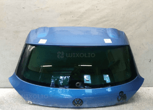 Klapa tył tylna bagażnika vw volkswagen scirocco LR5Z niebieska błękitna 1
