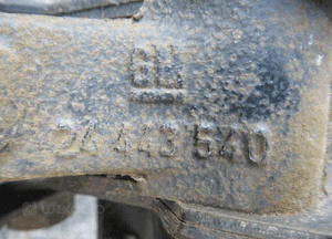 Zwrotnica mcperson przednia przód prawa lewa opel astra g ii 2 2.2 16V benzyna 5x100 24443540 24443539 24
