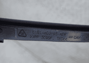 Listwa szyby przedniej lewa ford fiesta MK7 8A61-A03195-AEW radom 4