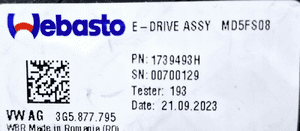 VW Volkswagen Audi Skoda Silniczek szyberdachu 3G5877795 4