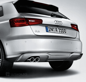 DYFUZOR DOKŁADKA ZDERZAKA TYŁ AUDI A3 8V NOWE OEM 1