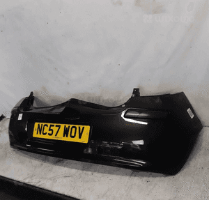 Zderzak tył tylny do renault clio iii 3 hb NV676 czarny 2