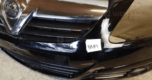 Zderzak przód przedni opel corsa d Z20R czarny halogeny 2