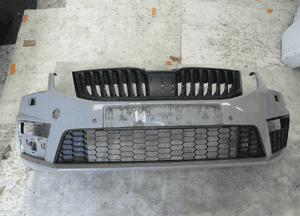 Skoda iii lift rs cały zderzak przedni 1