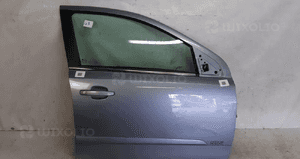 Drzwi przód przednie prawe opel astra h 3 iii Z163 szare 1
