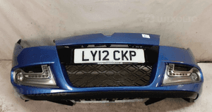 Zderzak przedni renault megane iii  gt-line ledy kod kolor ternt niebieski 1