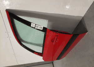 Drzwi przód przednie lewe fiat sedici suzuki SX4 zcf czerwone 3