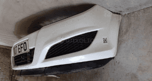 Zderzak przód przedni do opel astra h 3 iii lift fl Y474 biały 4