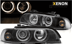 LAMPY REFLEKTORY XENON ŻARNIKI D2S W ZESTAWIE DO BMW E39 OD 2000 DO 2003 2
