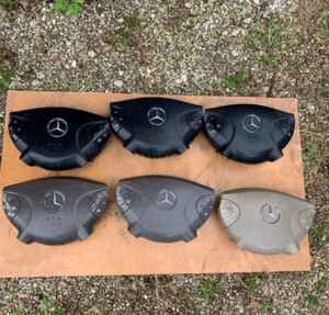MERCEDES e211 g 463 poduszka air bag  kierowcy czarna szara beżowa ORYGINAŁ 1