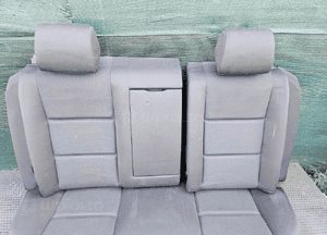Fotele Fotel Kanapa Skladana Welur Czarny Soul Podlokietnik Audi A4 B6 Sedan Kombi Komplet 25