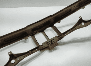 Grill pas przód przedni wzmocnienie atrapa nosek bmw 7 E23 1977-1986 9