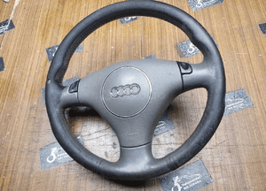 Kierownica Trzy 3 Ramienna Swing Air Bag Poduszka Skora Przyciski Zmiany Biegow AUDI A4 B6 B7 2
