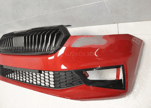 Skoda fabia iv 4 zderzak przód przedni grill pod radar nr 7 7