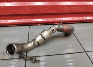 JAGUAR XF X250 3.0D RURA DOLOT INTERCOOLERA PRZEWÓD POWIETRZA ZDROWA 4