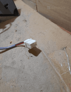 Lusterko lewe 5 pin nissan note granat 4