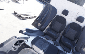 Fotele siedzenia materiał alcantara citroen DS3 3