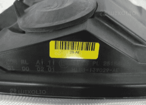 Ford fiesta MK8 cała lampa przednia prawa 5