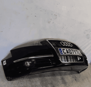 Zderzak przód przedni audi A6 C6 halogeny LY9B czarny 4