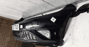 Zderzak przód przedni do honda civic viii 8 ufo czarny B92P spryskiwacze lamp xenon 5