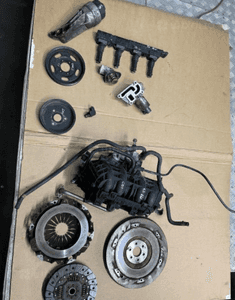 OPEL CORSA Astra Agila silnik 1,2 16v X12XE benzyna skrzynia misa cewka wiązka kolektor 6