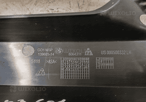 Kratka zderzaka przód przednia lewa bmw X3 G01 m-pakiet 18- 3