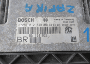KOMPUTER STEROWNIK SILNIKA OPEL ASTRA H 3 III 1.9 CDTI 2004- 4